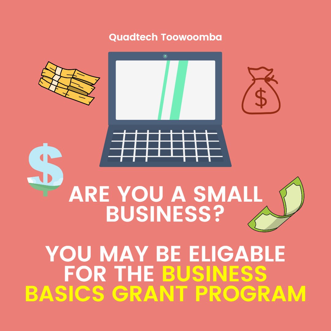 QuadtechTWBA's tweet photo. Digital Grants of $5,000 are available for services including, Websites, Training, Professional Services, Strategic Marketing and Business Continuity.

Reach out to the Quadtech team for more information or help putting your submission together.

https://t.co/mBZJQeVbGl https://t.co/DPhUCB2zs0