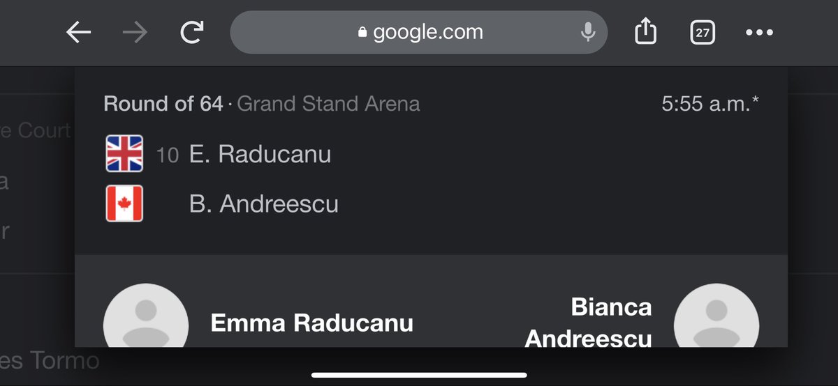 innopal's tweet photo. Get your 🍿 ready!
@EmmaRaducanu 🏴󠁧󠁢󠁥󠁮󠁧󠁿 vs. @Bandreescu_ 🇨🇦 in less than 7 hours
#IBI22 
#WTA https://t.co/6yJjNGqRcS