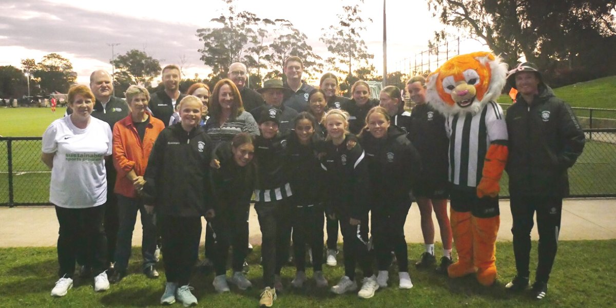 Fantastic to see <a href="/NSFA1957/">Northern Suburbs Football Association</a> pushing its cause with <a href="/FootballAUS/">Football Australia</a>'s #EQUALISER campaign that took place last Sunday at North Turramurra Recreation Area to help promote the equality of female sports facilities across the country. 

Story: bit.ly/3yrO8Pk