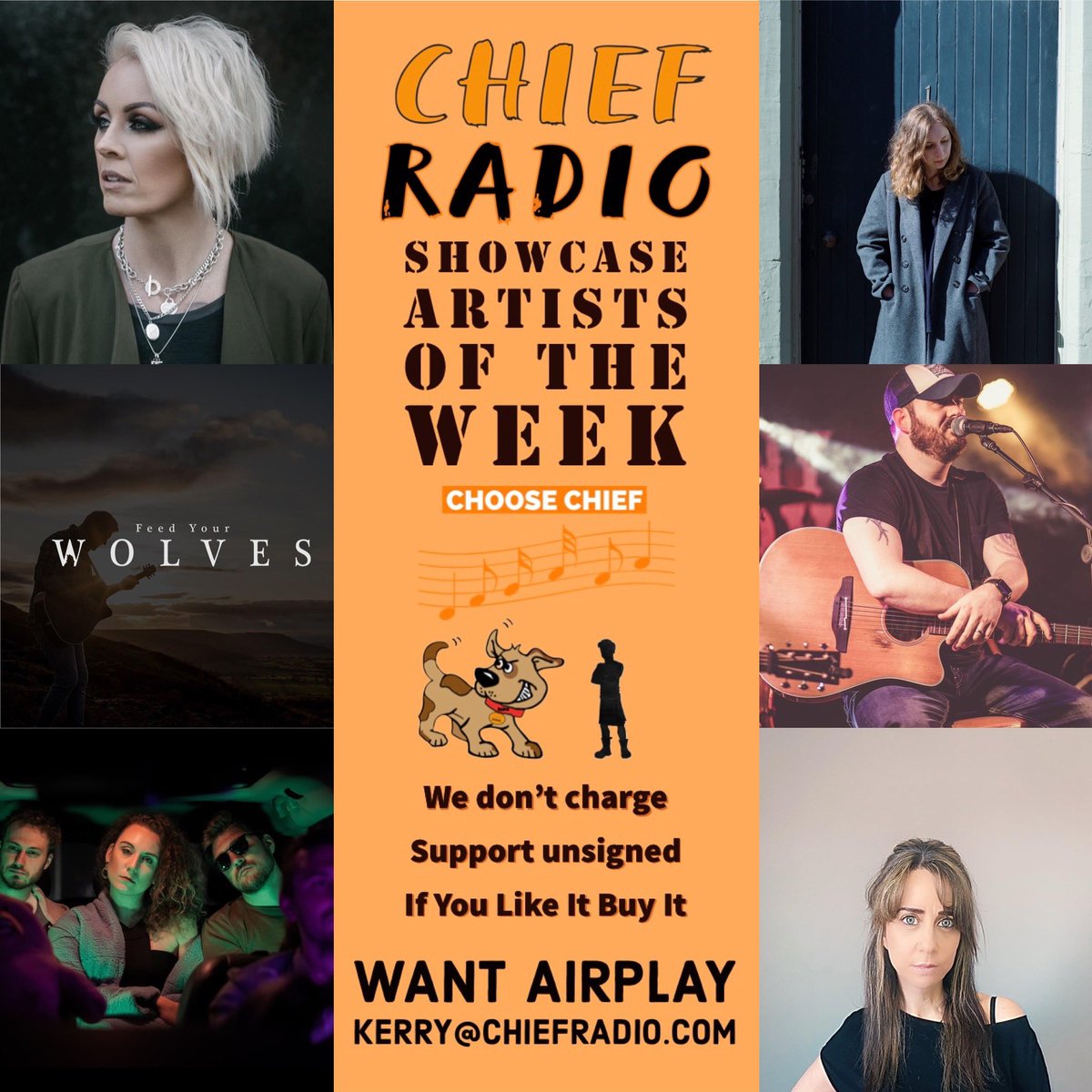 Our showcase artists this week are:

#TheAnahit - don’t text me
@annieboothmusic - cacoon
@justjilljackson - Sweeter than Honey
@NoelBolandMusic-Again with You
@feedyourwolves-I got what you need
@LuciCahn-sad state

#newmusic #supportindiemusic #supportunsigned #ifyoulikeitbuyit