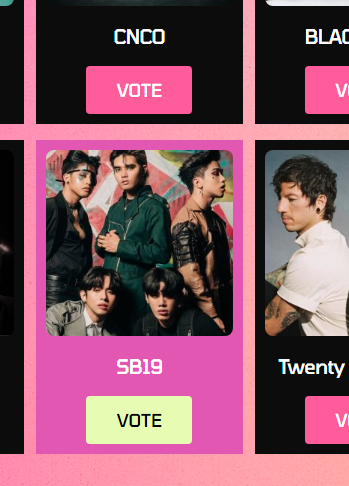 QueenJannorvz's tweet photo. Don't forget to vote on the website too!
This is unlimited voting so you may vote as many times as you want.

Here is the link:
https://t.co/GfhuPGexR2

@SB19Official
#STANWORLD #SWNewSeason
#SB19 #GrupoMusical #SECAwards https://t.co/cgA7HK7anP