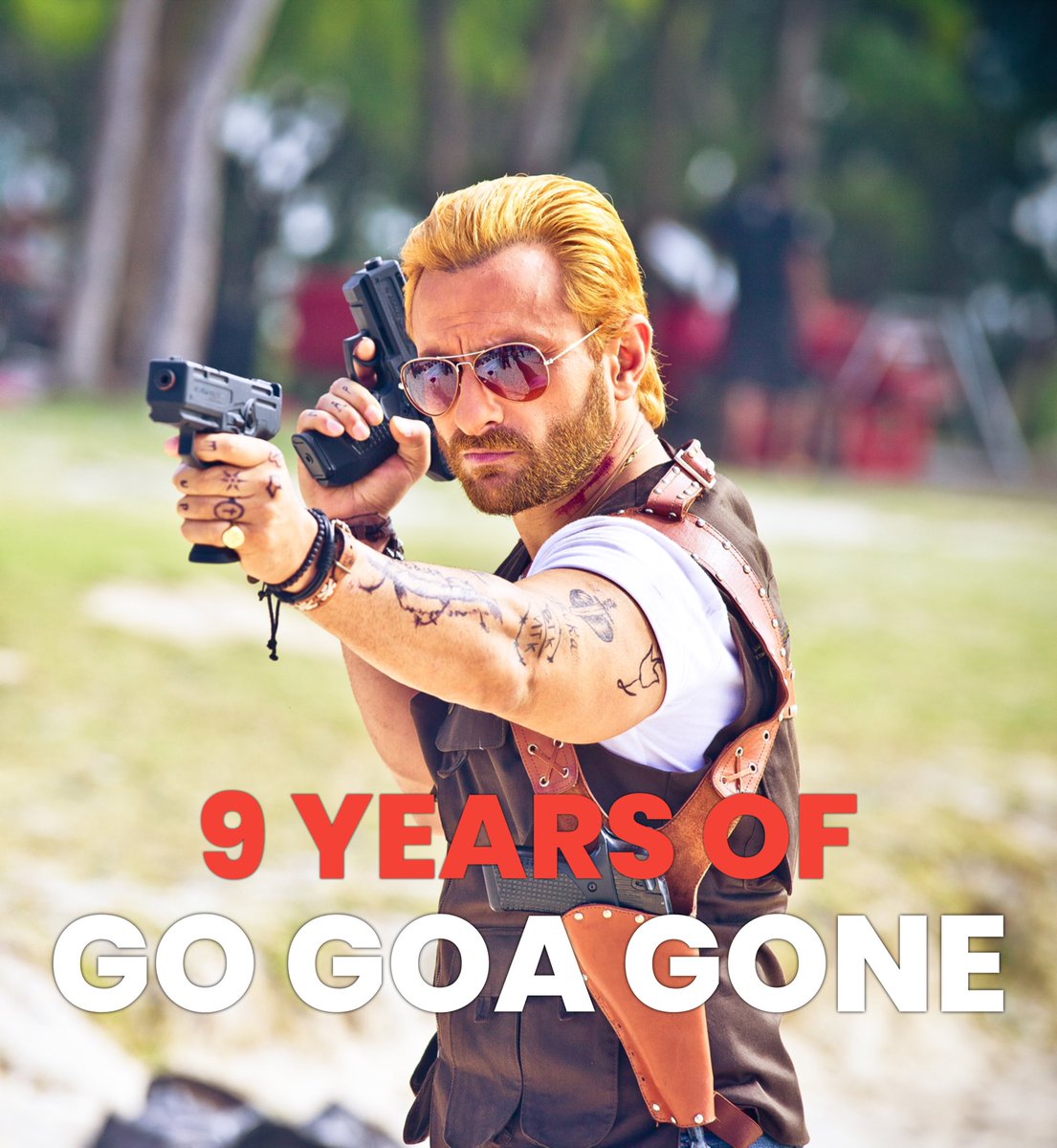 rajndk's tweet photo. It’s been 9 years already?!!
#9YearsOfGoGoaGone 

@SaifOnline @kunalkemmu @thevirdas @anandntiwari @iampujagupta @MaddockFilms 
@ErosNow https://t.co/1tvNXINkgX