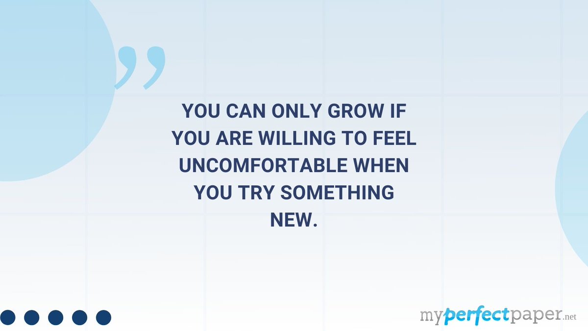 Myperfectpaper_'s tweet photo. The only way to grow is by putting ourselves out there and trying new things.
https://t.co/BkxQwZcS36
#myperfectpaper #essaywritingservice #tuesdayvibe #MotivationalQuotes #quote https://t.co/yy7U8O8crM