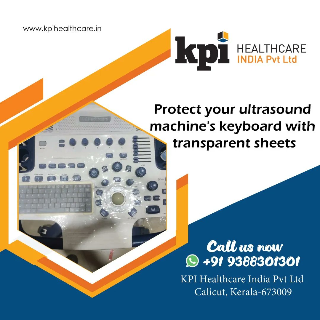 kpihealthcarein's tweet image. Protect your Ultrasound Keyboard with a Cover from KPI Healthcare India.
For more information call us at +919847069684
WhatsApp chat: buff.ly/3wg2H5M
Email us at info@kpihealthcare.in
#ULTRASOUNDMACHINES #maintenance #keyboardprotection