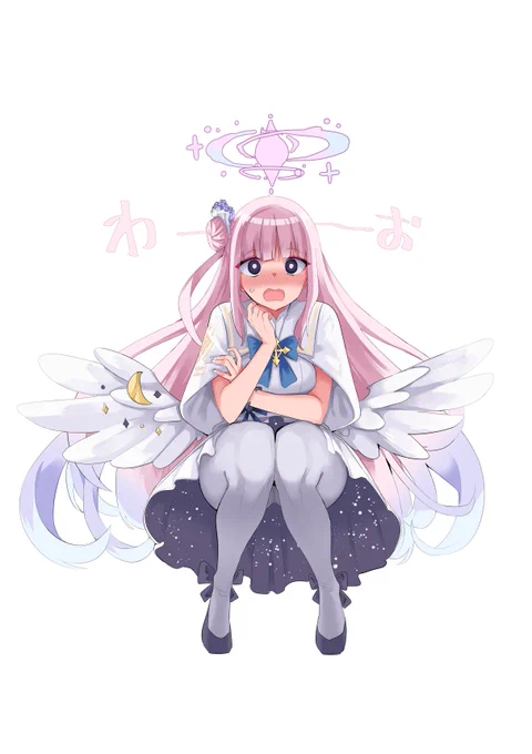 わーおの顔
#ブルアカ #ブルーアーカイブ #BlueArchive 