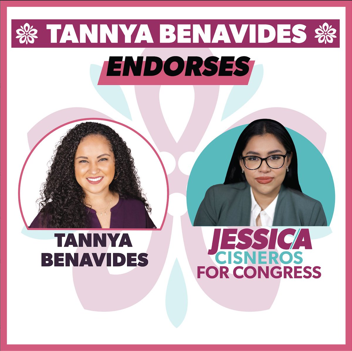 JCisnerosTX's tweet photo. Our coalition is getting bigger! Grateful to team up w/ @TannyaForTexas & have her support.
Tannya ran as a pro-choice progressive candidate to meet the challenges working folks face in #TX28. Over 50% voted for change in the primary, and I know we will defeat Cuellar on May 24. https://t.co/aAhsRrlIT2