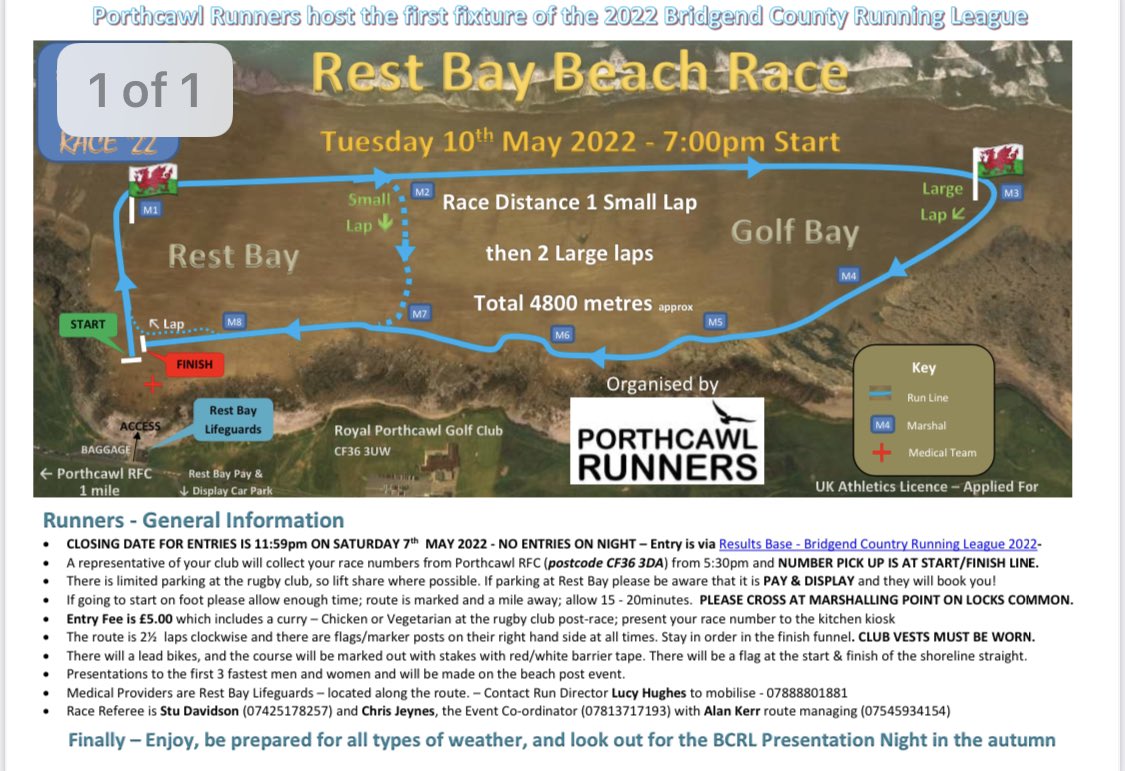 BCRunningLeague (@bridgendcrl) on Twitter photo π¨Race Day π¨
After a 2 year break weβre super excited to get going again with the first race tonight on Rest Bay π
Over 300 runners from <a href="/BracklaHarriers/">Brackla</a> <a href="/BridgendAC/">Bridgend Athletics</a> <a href="/CornellyStrider/">CornellyStriders</a> <a href="/ogmorephoenix/">Ogmore Phoenix</a> <a href="/PencoedPanthers/">Pencoed Panthers</a> <a href="/PorthcawlRunner/">Porthcawl Runners</a> will be joining us on the beach
#BCRL2022 π¨Race Day π¨
After a 2 year break weβre super excited to get going again with the first race tonight on Rest Bay π
Over 300 runners from <a href="/BracklaHarriers/">Brackla</a> <a href="/BridgendAC/">Bridgend Athletics</a> <a href="/CornellyStrider/">CornellyStriders</a> <a href="/ogmorephoenix/">Ogmore Phoenix</a> <a href="/PencoedPanthers/">Pencoed Panthers</a> <a href="/PorthcawlRunner/">Porthcawl Runners</a> will be joining us on the beach
#BCRL2022