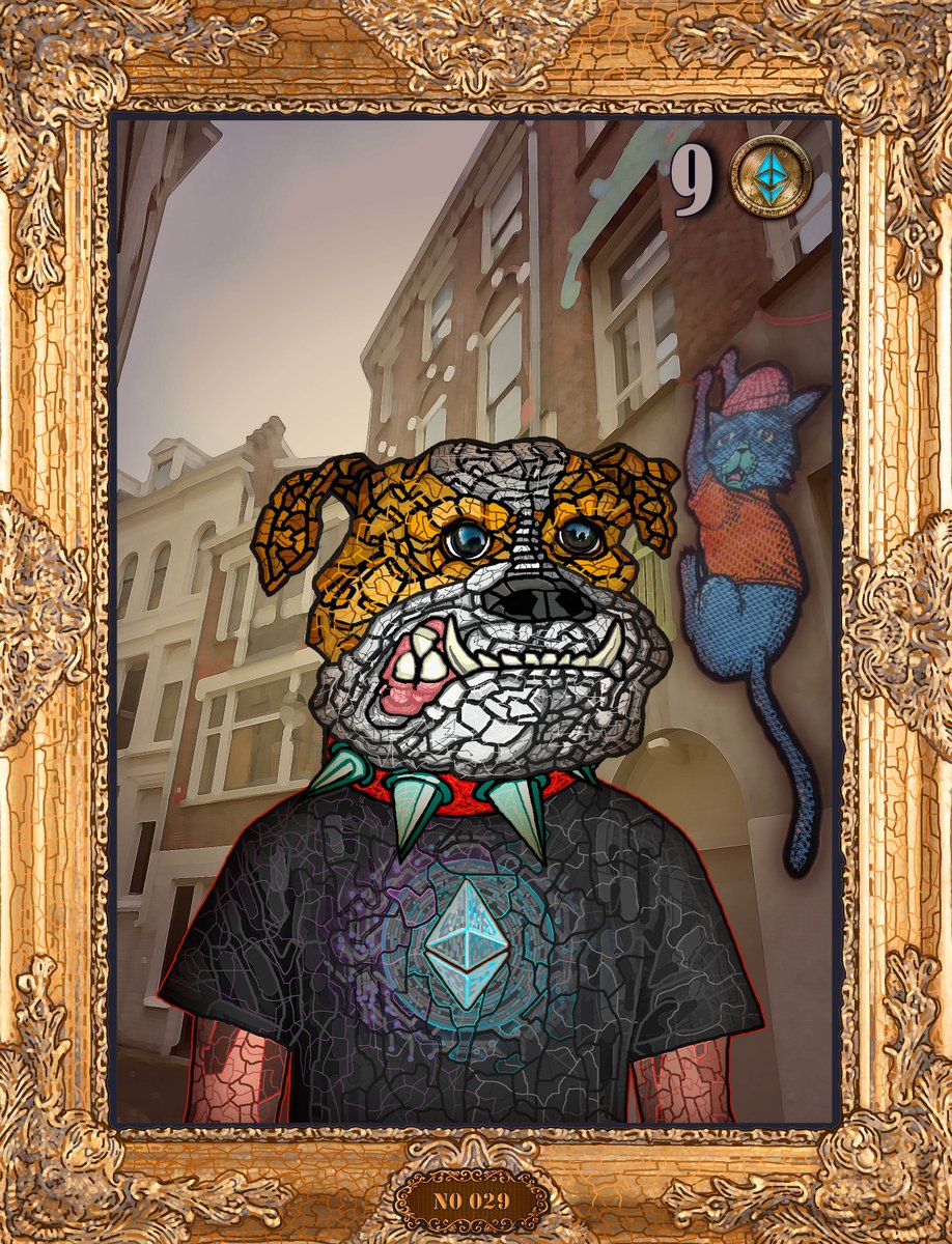 nftpointillist's tweet photo. Personal Dog Fantasy collection new NFT! 🐶🥳📢
Den Haag Centrum background for Crypto Dog!!!
#NLNFT
#PDFnft
#NFTCommunity https://t.co/4tn0E7qc5l