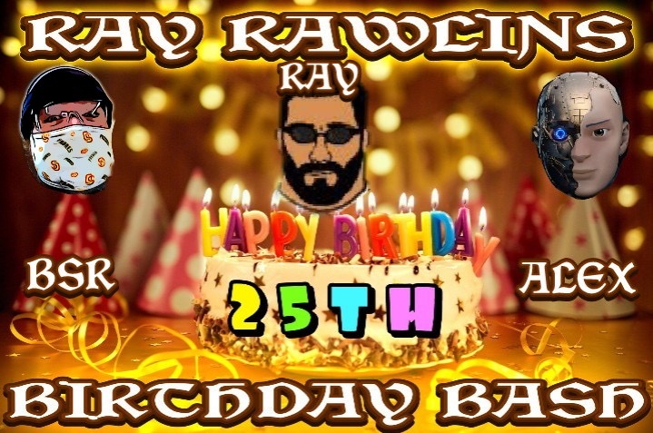 TheRayRawlins's tweet photo. Tonight, me and my OG podcastin’ homies @BSR_619 &amp; @Alexpain456 are going live to celebrate my 25th birthday. For those who know, we follow no structure, so it’s gonna be straight up madness &amp; chaos… or maybe not, who really knows, but at 11 PM EST, we’ll  all  find  out! https://t.co/L3tu5qKwy5
