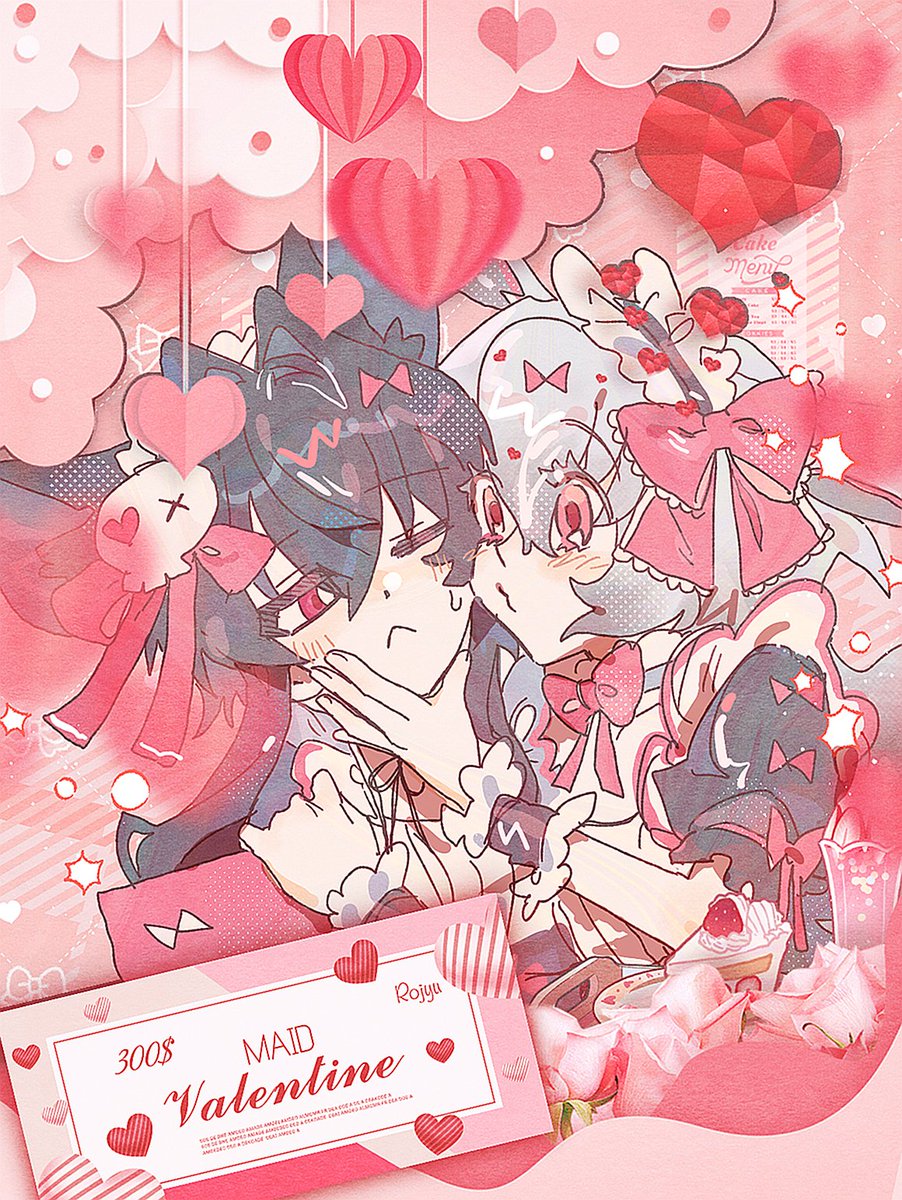 [RT💗]
오늘이 메이드의 날이라는 것을 뒤늦게 알아서…☺️💗 하트범벅 메이드 타입을 RT 추첨 한 분께 그려드릴게요!
추첨은 이번주 중으로 할 것 같아요! 늘 감사합니다💗👍