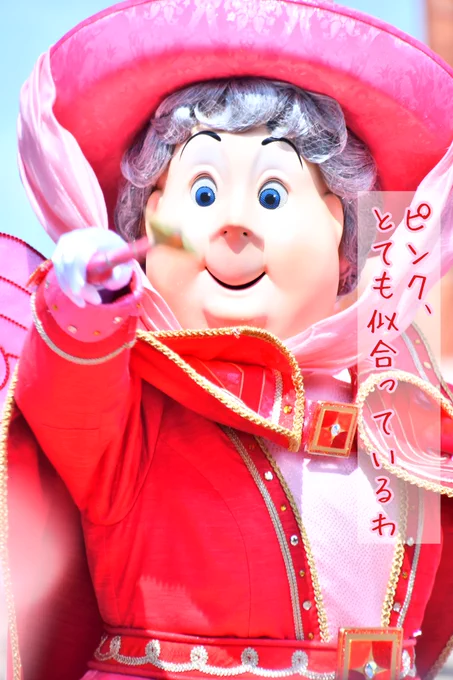 ピンク色の服を着た女の子をフローラが見つけて喜んで2人に報告してたんだけど、その後2人に変色魔法かけられてた(∩^o^)⊃━☆゜.*・。
特にメリーウェザーの魔法をかける勢いがめちゃクソ強くて笑ったwwwww 