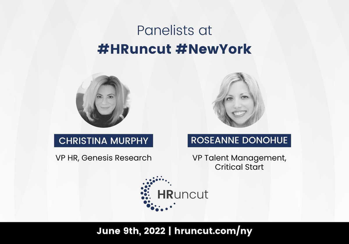 At #HRuncut #NewYork, #HR leaders will collaborate in a day of thought-leading discussions as we examine directions from within the Office of the #CHRO

Register here: lnkd.in/gYnV5MDN

#HRuncut #humanresources #CHRO #HRevent #conference #careerdevelopment #leadership