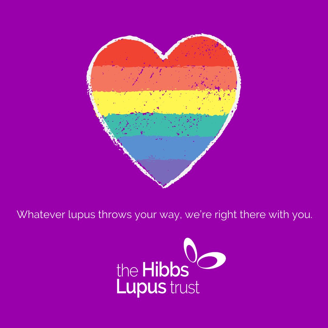 HibbsLupusTrust's tweet image. Today on #WorldLupusDay, tag someone special to remind them when there's rain, to look for the 🌈.
We’ve got this 💜💜💜 #Lupus #LupusWarriors