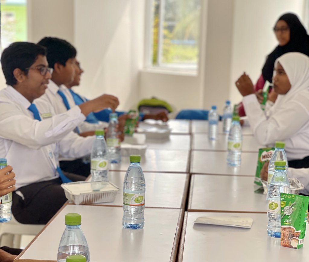 Baarashu School (@baarashuschool) on Twitter photo PTA team gave a special breakfast to our students on the occasion of Childrens Day. Thank you team PTA 👏🏼
<a href="/MoEdumv/">Ministry of Education</a> PTA team gave a special breakfast to our students on the occasion of Childrens Day. Thank you team PTA 👏🏼
<a href="/MoEdumv/">Ministry of Education</a>