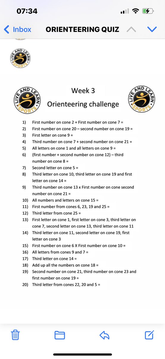 So excited to do some more orienteering this afternoon <a href="/whistonwg/">Whiston Worrygoose</a>. Will any of the teams get all the answers to todays challenge? <a href="/LiveandLearnPE/">LIVE&LEARN</a>