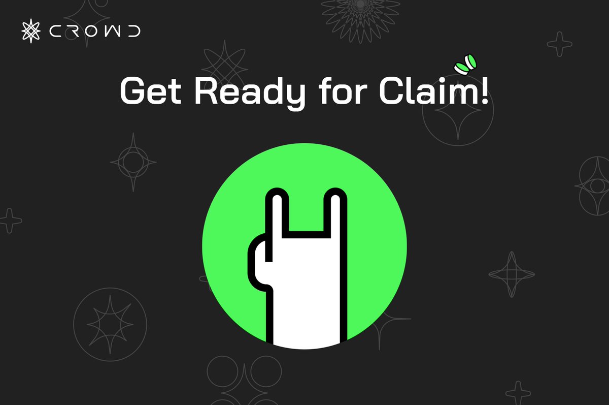 CROWD (@crowd_networks) on Twitter photo 🔚 'WE' token sale ended on 2022-05-10 00:00 (UTC)
🔥 'We' token claims start today on 2022-05-10 09:00 (UTC) 
Webuy token is on Klaytn Network.
So don't forget to put  Klay token in your Metamask !
🌐crowdnetwork.io
#CROWD #WEBUY #IDO #CLAIM 🔚 'WE' token sale ended on 2022-05-10 00:00 (UTC)
🔥 'We' token claims start today on 2022-05-10 09:00 (UTC) 
Webuy token is on Klaytn Network.
So don't forget to put  Klay token in your Metamask !
🌐crowdnetwork.io
#CROWD #WEBUY #IDO #CLAIM