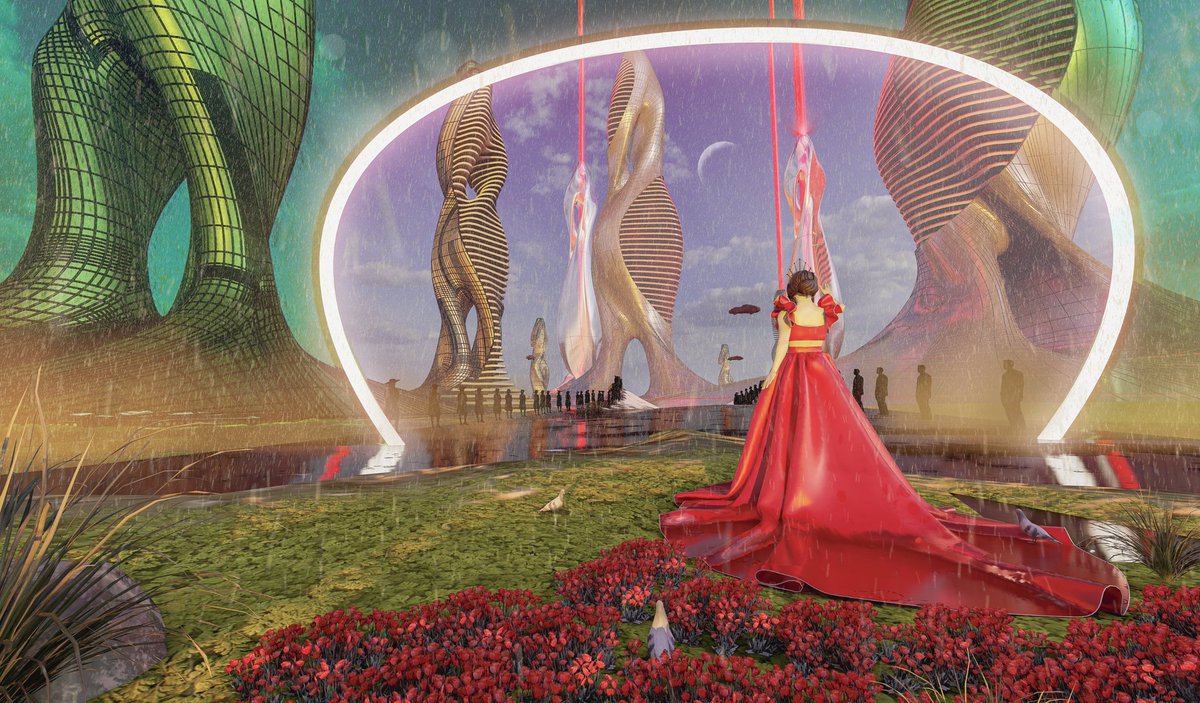 <a href="/DezBryant/">Dez Bryant</a> -Meeting in the future 
-walk in my world collection

We can enter to cities of the future and places we don't know, through space holes ...
Here, there is no time, place, or even some of the laws of nature.
her gift to this world, is nature...

0.18 $etr
foundation.app/@samanehashemi…