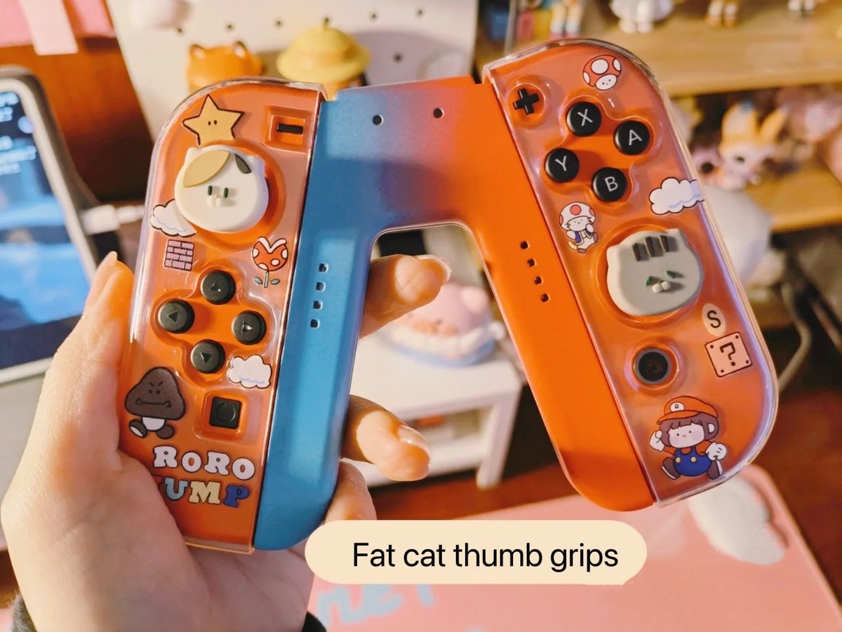 geekshareplus's tweet photo. All of the #geekshare's thumb grips can bring you an amazing #cutelife experience! 😉
>Twin Bear Thumb Grips for #PS4/ #PS5
>Fat Cat Thumb Grip Caps
Check here! https://t.co/c18qfUxl5b
💗GeekShare 𝐀𝐟𝐟𝐢𝐥𝐢𝐚𝐭𝐞 𝐏𝐫𝐨𝐠𝐫𝐚𝐦, https://t.co/UhKJnmOdnY
#controller🎮 https://t.co/y9vgMlKIRH
