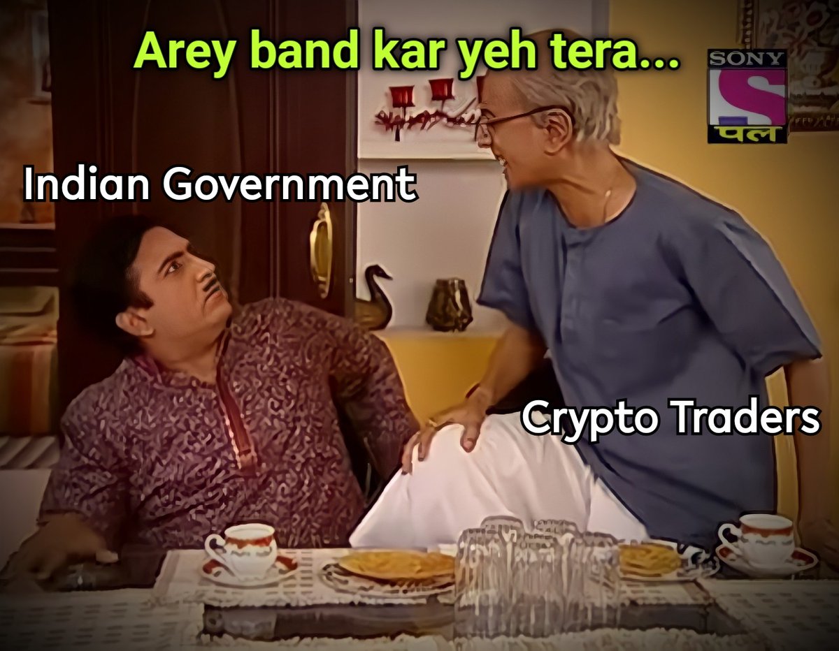 cryptotraders after hearing that GoI is planning to levy 28% GST on # cryptocurrency in India.