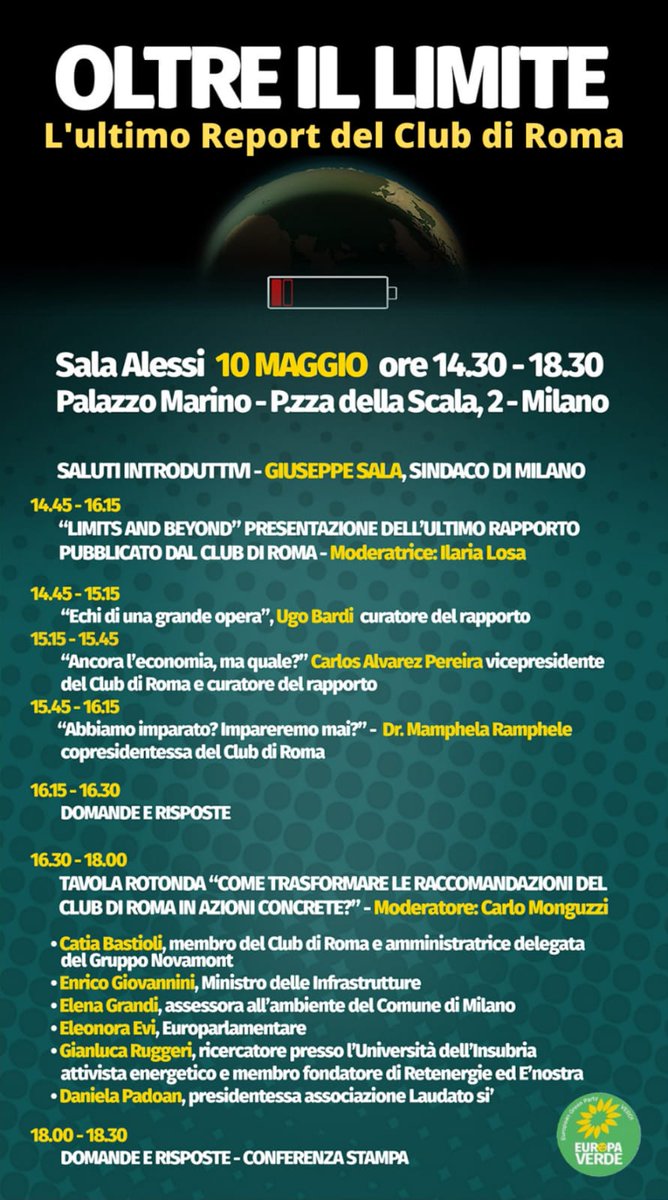 ugo_bardi's tweet image. Oggi pomeriggio a Milano