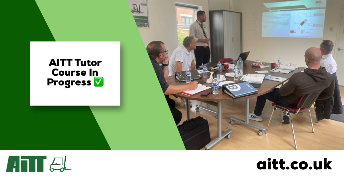 AITT_Accredited's tweet photo. Our AITT Tutor course is currently in full swing! These guys will spend the next 3 days doing practical training before they are back next week to continue their course ✅ 

#AITT #TutorCourse #Training #MHE https://t.co/jaPBOmG2Qf