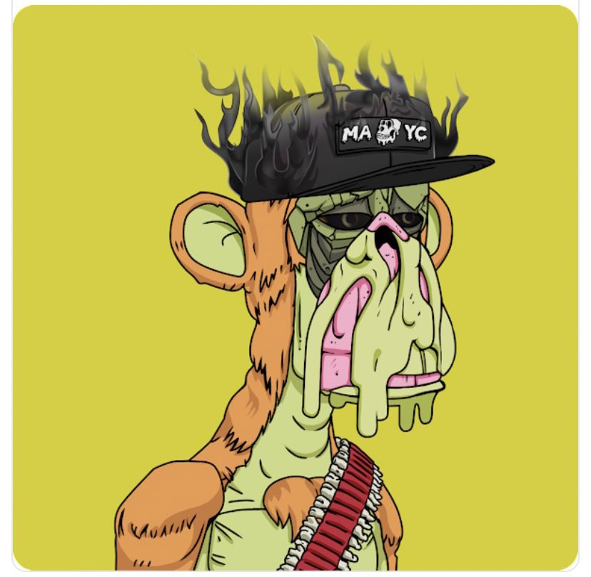 MawiWowie's tweet photo. Happy? Mutant Monday…#MAYC, got it in with a minute left https://t.co/8GZtW5gwk6
