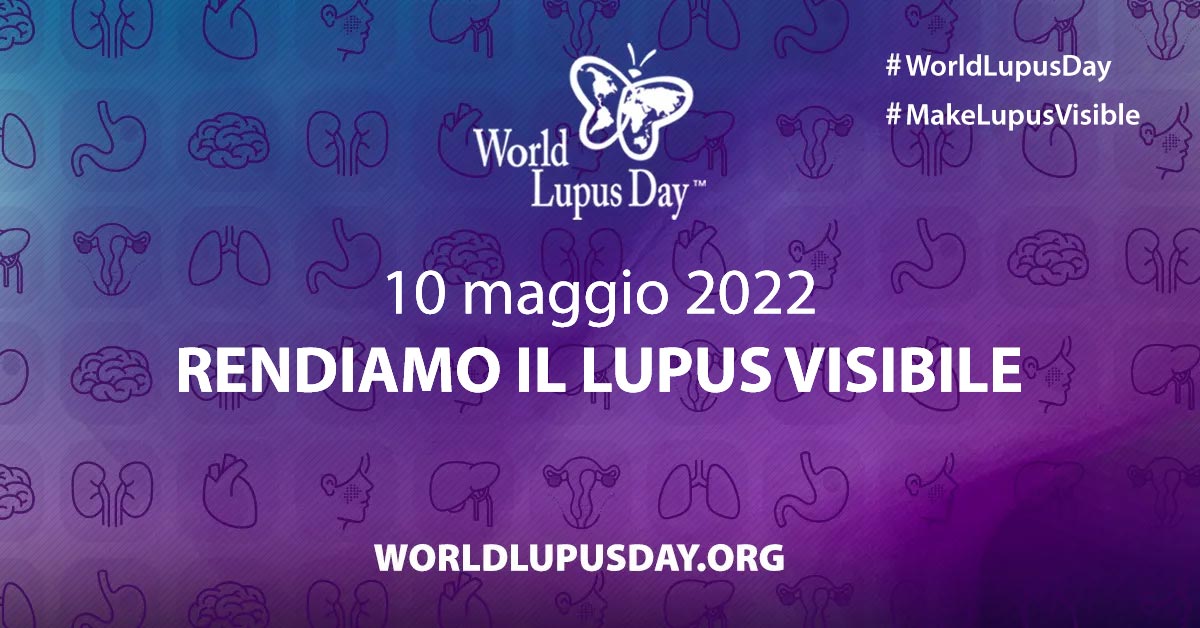 Il 10 maggio è la Giornata Mondiale del Lupus. La dedichiamo ai pazienti, con il @GruppoLesItalia, per dar voce alle storie di chi lotta contro questa patologia. 
#WorldLupusDay 
#MakeLupusVisible 
#MyLupusStory https://t.co/SvJ2uim1eP