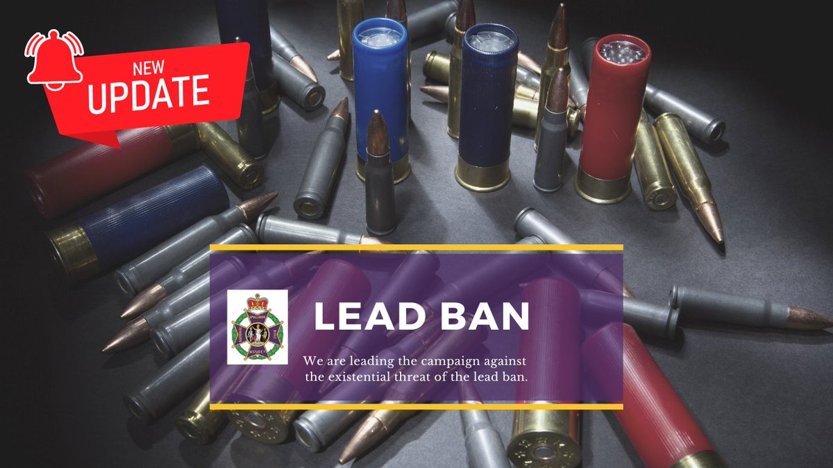 🚨News Flash!🚨

The NSRA has just received information that the Health and Safety Executive have opened their 6-month public consultation on lead in ammunition.

Take a look here: bit.ly/3M2jTm2