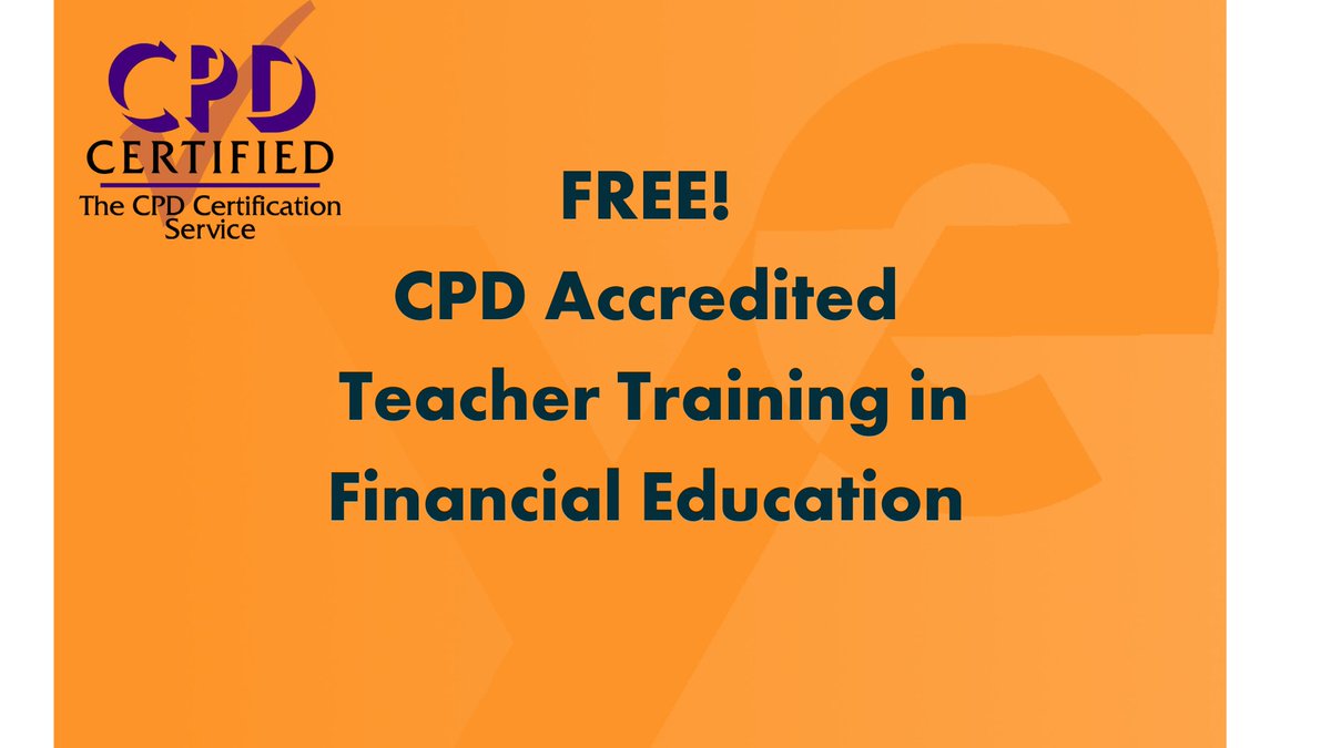 youngenterprise's tweet photo. FREE! Financial Education Teacher Training for Secondary Teachers. Places available in May. Earn CPD credits and gain the skills and confidence needed to deliver age appropriate #FinancialEducation in your setting. Register NOW: https://t.co/WDnEAFfSxD #secondary educators https://t.co/MmrLPWcJ3S