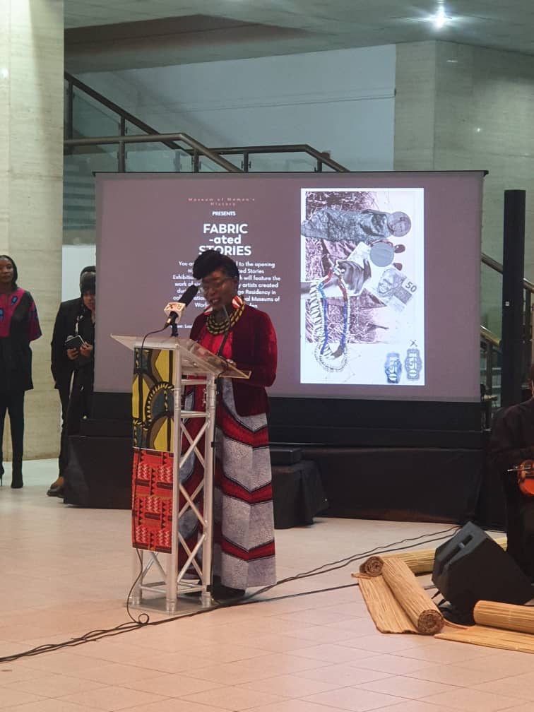 GermanyinZambia's tweet photo. Great opening night of the #FabricatedStories exhibition at LSK National Museum!
Very excited for @Kuwaha to have been selected by the German Academic Academic Exchange Service @DAAD_Germany to participate in the 2022 #MuseumLab project as the Women's History Museum of Zambia! https://t.co/ElUFm1IPrC
