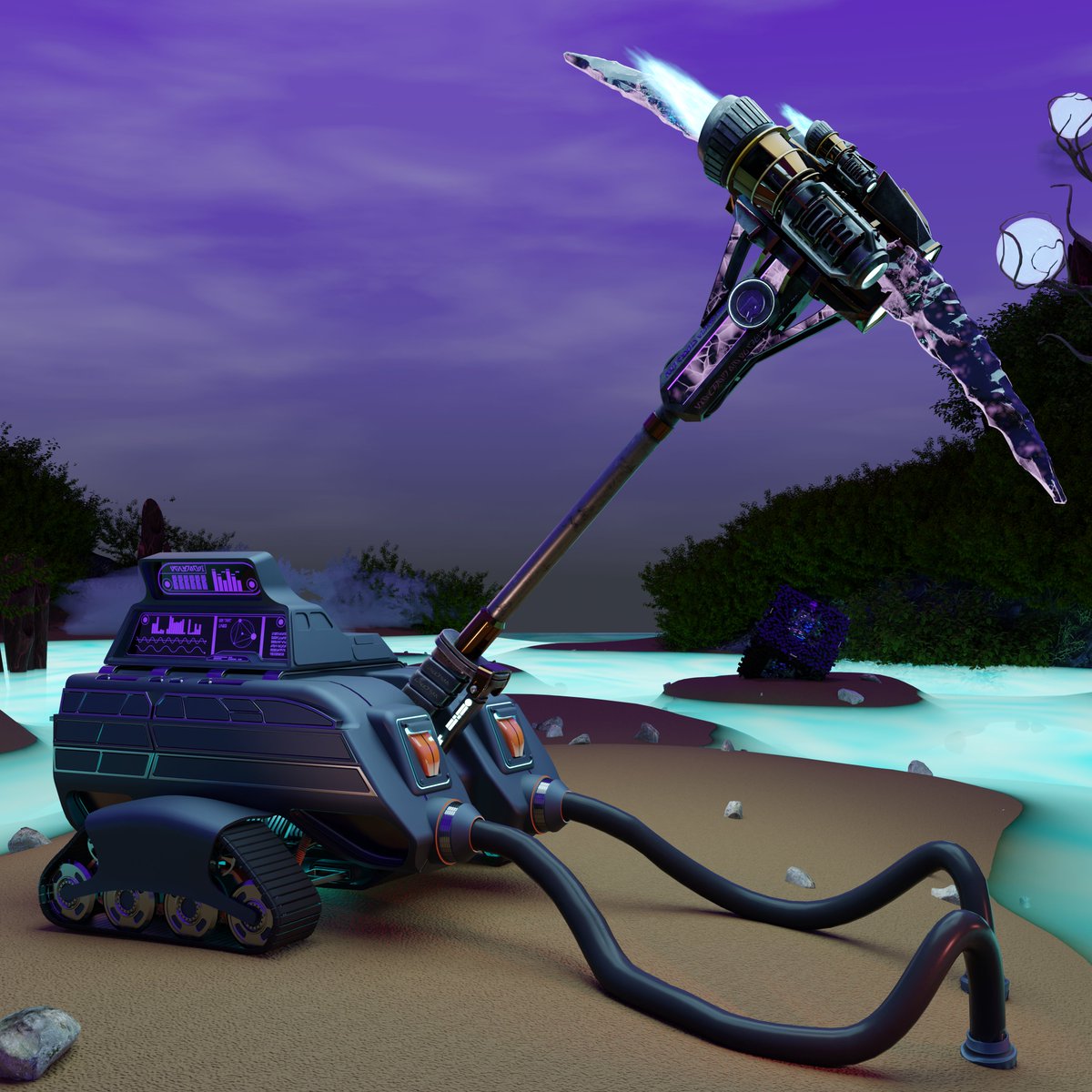 rlandworld's tweet photo. 😍Sneak peak. 😍
The Mythic Black Diamond Axe!
3D ready for our 3D Animal Metaverse game coming Q4 2022! 🙉🦥🐱
Available on WAX next week.
Available on SOL: Summer 2022
https://t.co/Y6HU5scoUn
#Metaverse #RLand #SOL #Solana #ComingSoon #WAX https://t.co/zwU8HfQS1j