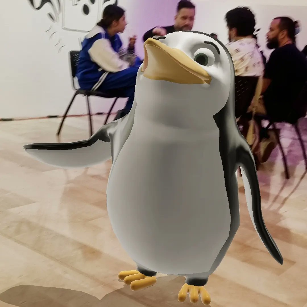 RobertoMirandaN's tweet photo. Hoy llevé a nuestra mascota virtual Pingui al @MAAC_CINEGYE es realmente espectacular lograr este tipo de experiencia con esta calidad a través de Realidad Aumentada, seguiremos por el camino de la innovación en educación @planbelow #educaciónsteam #inmersivo #steam #planbelow https://t.co/1hAWo6Q7M3