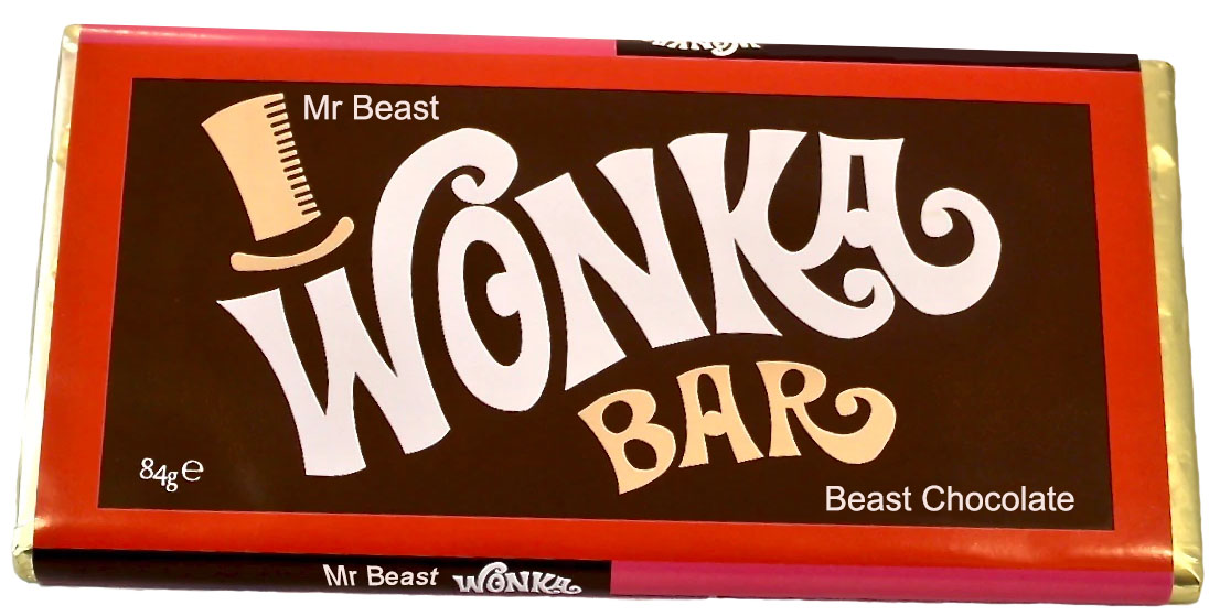 filmcues's tweet photo. @MrBeast Please make some MrBeast WONKA BARS!  with Golden Tickets inside! https://t.co/7a99LEGNJ5