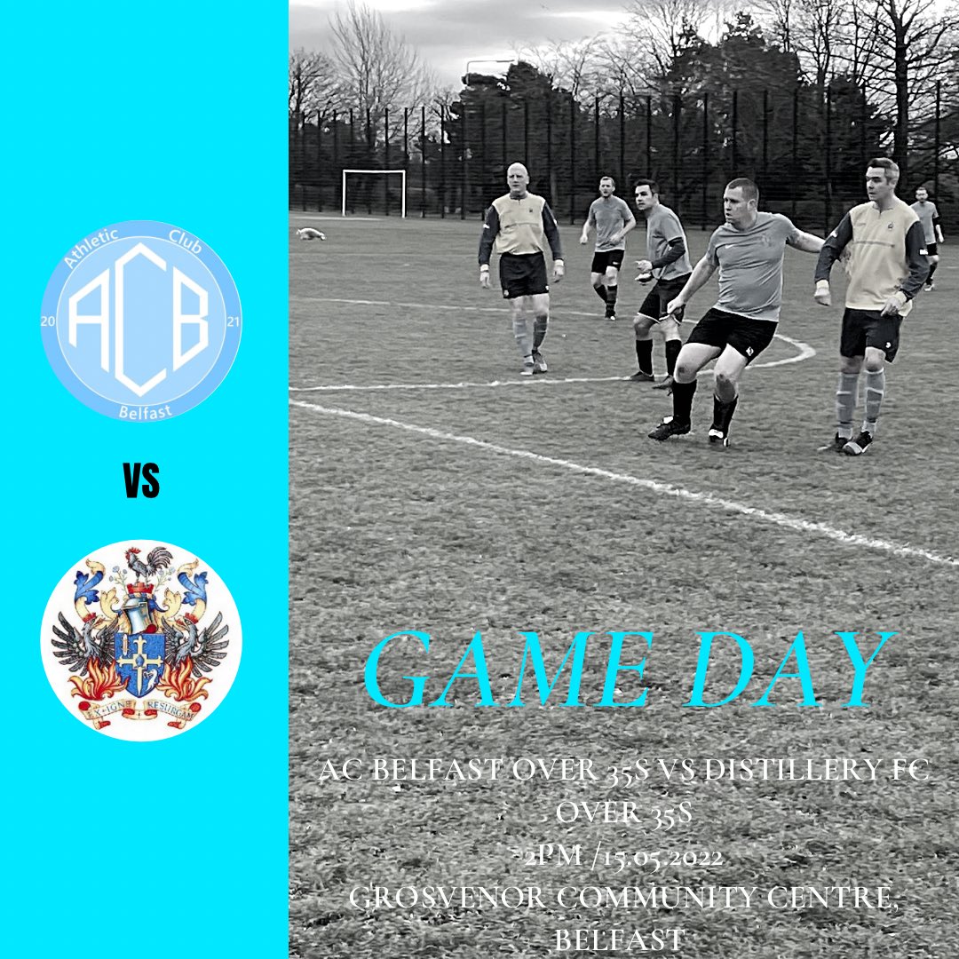 ACBelfast's tweet photo. **ITS CUP WEEK**
This week sees the over 35s going up against Distillery FC in the first round of the league cup following the draw last night. Come on down and support the lads as they look to make a cup run

#UppaAC #amateurfootball #cupweek #leaguecup https://t.co/hELLt7zf9D