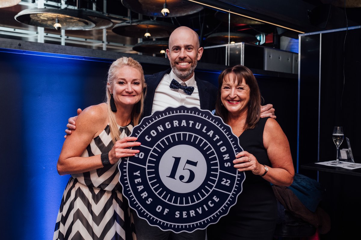 TechnologyOne's tweet photo. Congratulations to all TechnologyOne's Service Recognition Award recipients! ⭐
Across each of our regions, we celebrated our team members who reached a milestone with the company - 5, 10, 15, 20, 25, 30 or even 35 years of service.
#LifeatTechOne #SRA2022 https://t.co/XnQPyKfxv6