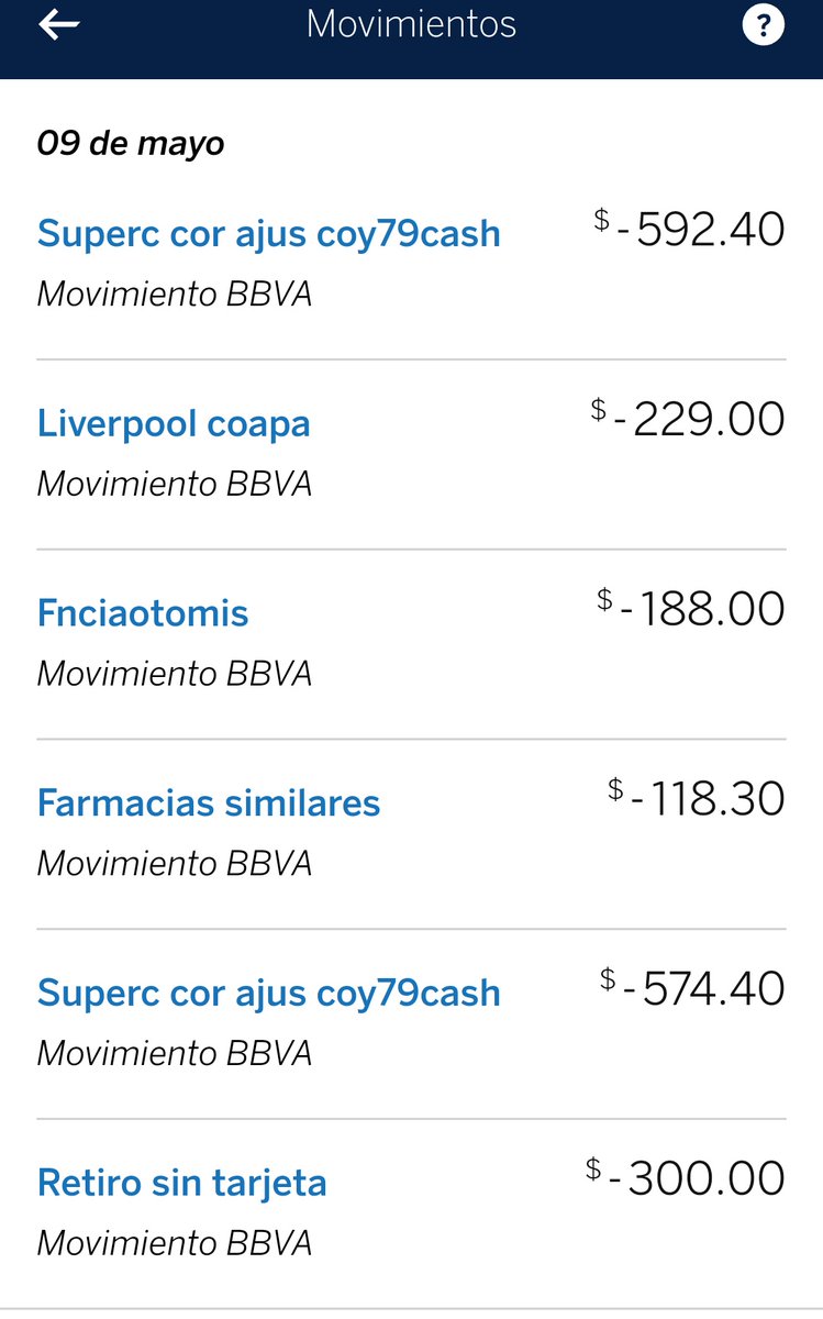 Fatima68076597's tweet photo. @BBVARe_mx Yo no realize 5 compras de aquí,todas aparecen a la misma hora y todavía me aparece saldo de menos URGE ARREGLEN ESTO ES LO ÚNICO QUE TENÍA PARA SOBREVIVIR EL RESTO DE MI QUINCENA SOY MADRE SOLTERA😭ayudaaa @BBVA_Mex @CondusefMX @Profeco https://t.co/N9DBUrT2mu