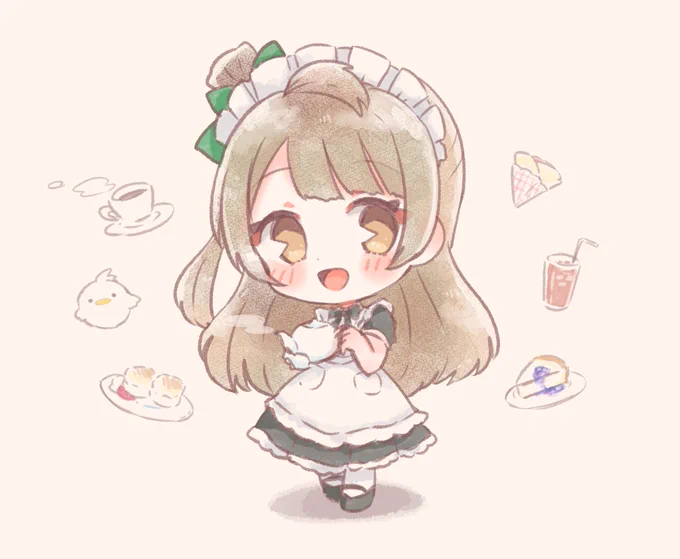 伝説のメイドさん(・8・)
#メイドの日 