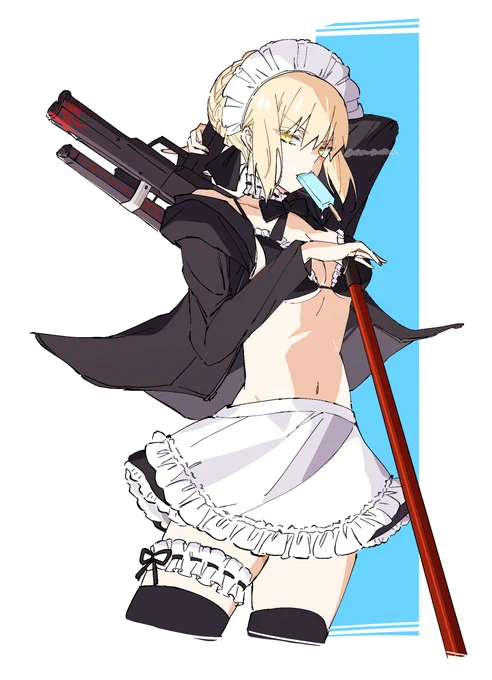 今日はメイドの日なので
#FGO 