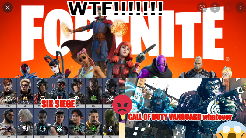 BigMongostyler's tweet photo. WTF... Gaming goes wrong -_´
Where tha fuck are we ending in 10 years?
Fortnite🤑:
Makes a lot of $$$$$ cash out of their game
OtherCompanys🤓:
Lets copy them and get rich aswell
Me🤬: facepalm
#bigmongostyler #mongoarmy #gaming #goes #wrong #callofdutygarbagewarapesWTF https://t.co/NxVDz3ksKK