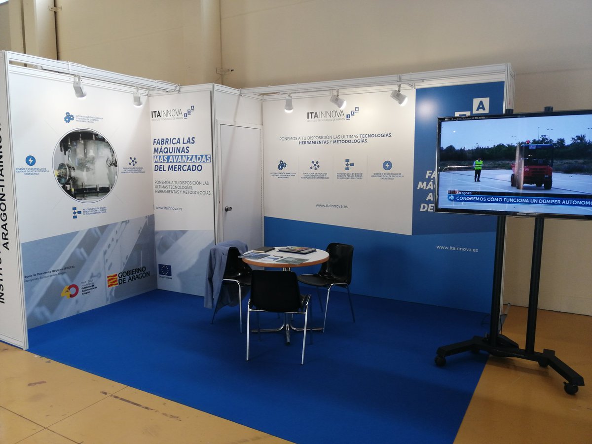 ita_agomez's tweet photo. Arranca una nueva edición de @EXPOSOLIDOS. Visítanos en el stand de @ITAINNOVA y verás tecnología para el diseño de máquinas avanzadas, eficientes y sostenibles para la industria del futuro. https://t.co/X9pmmUCILD
