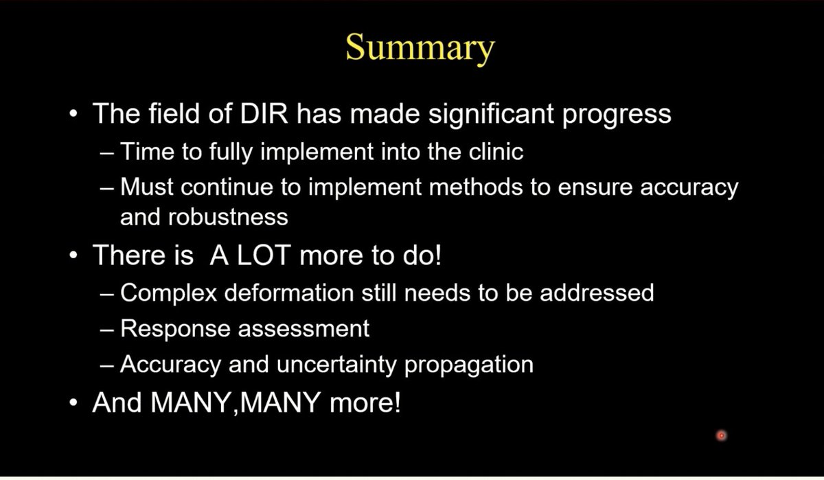 cancerphysicist's tweet photo. Sometimes (most of the time!) it’s really worth getting up for the early morning teaching lectures. I’m not even going to try to summarise @kkbGoBlue’s extremely comprehensive talk on DIR for dose accumulation, just encourage all of you late birds to catch it on demand #ESTRO2022 https://t.co/PXgBvoA8P0