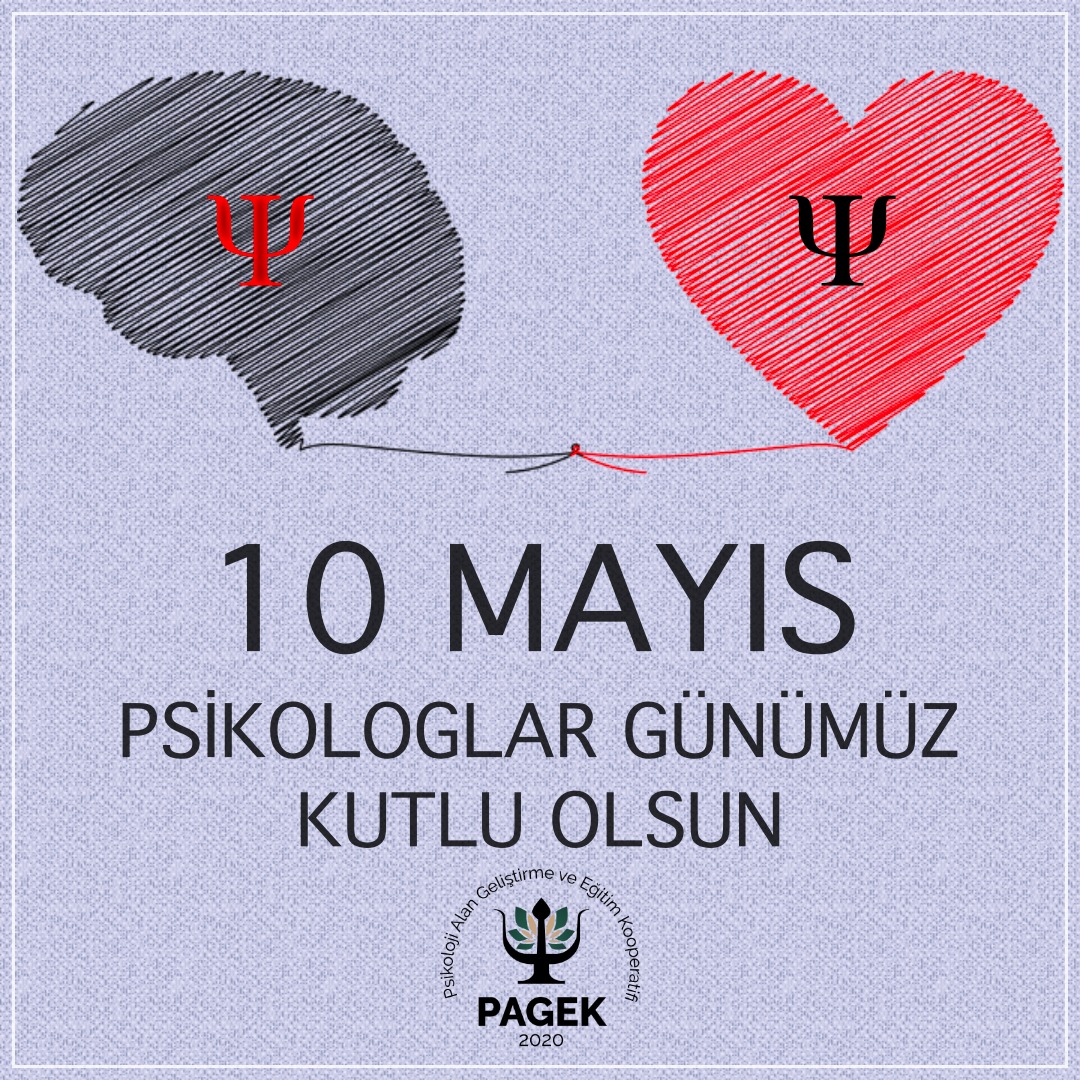 Tüm psikolog ve psikolog adaylarının 10 Mayıs Dünya Psikologlar Gününü kutlarız.

#10MayısPsikologlarGünü