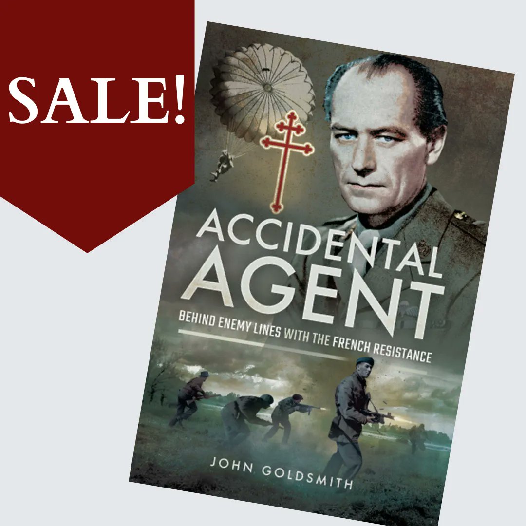 penswordbooks's tweet photo. #SalePick Accidental Agent βΒ Behind Enemy Lines with the French Resistance by John Goldsmith is only Β£11.99 in the #SpringSale!
π https://t.co/MC1799uNIw https://t.co/mL9is2hzYY