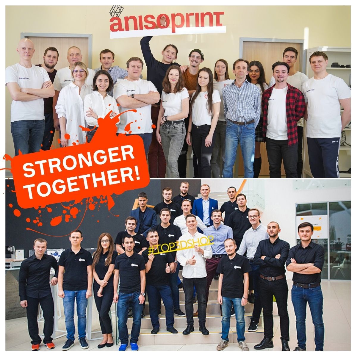 Anisoprint's tweet photo. 🎉Showtime! We're coming to #NorthAmerica and exhibit at @rapid_event for the first time with our new distributor @top3dshop_inc! 🌈@compositesworld has the full news: https://t.co/boihZmZuRh
#additivemanufacturing #3dprinting #compsites https://t.co/ANkbiEbQZZ