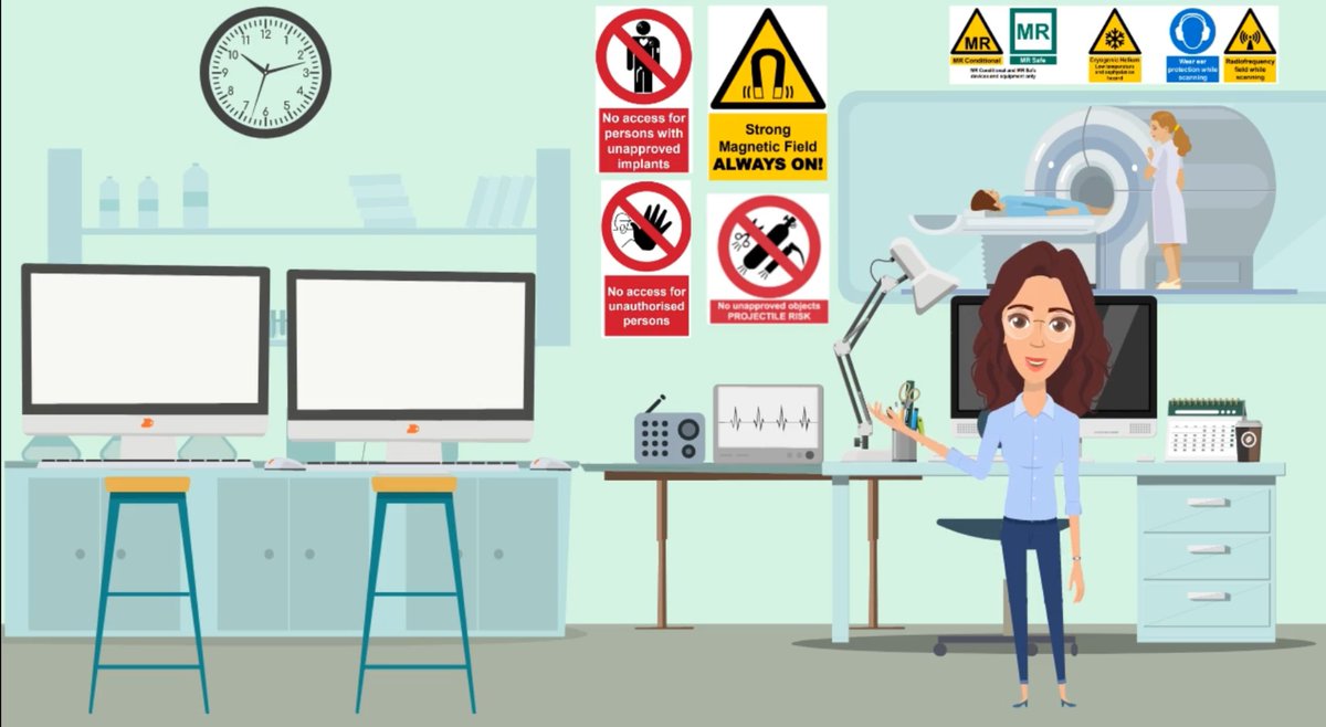 🎞️Magnetic Moments Video  Competition is taking place this morning at <a href="/ISMRM/">ISMRM</a>
<a href="/Amira_TBL/">Amira Trabelsi</a> has been shortlisted to compete in this Live Session in order to explain her #research to the world 🌐 Hoping that everyone will soon be able to discover her great scientific animated film🤩!