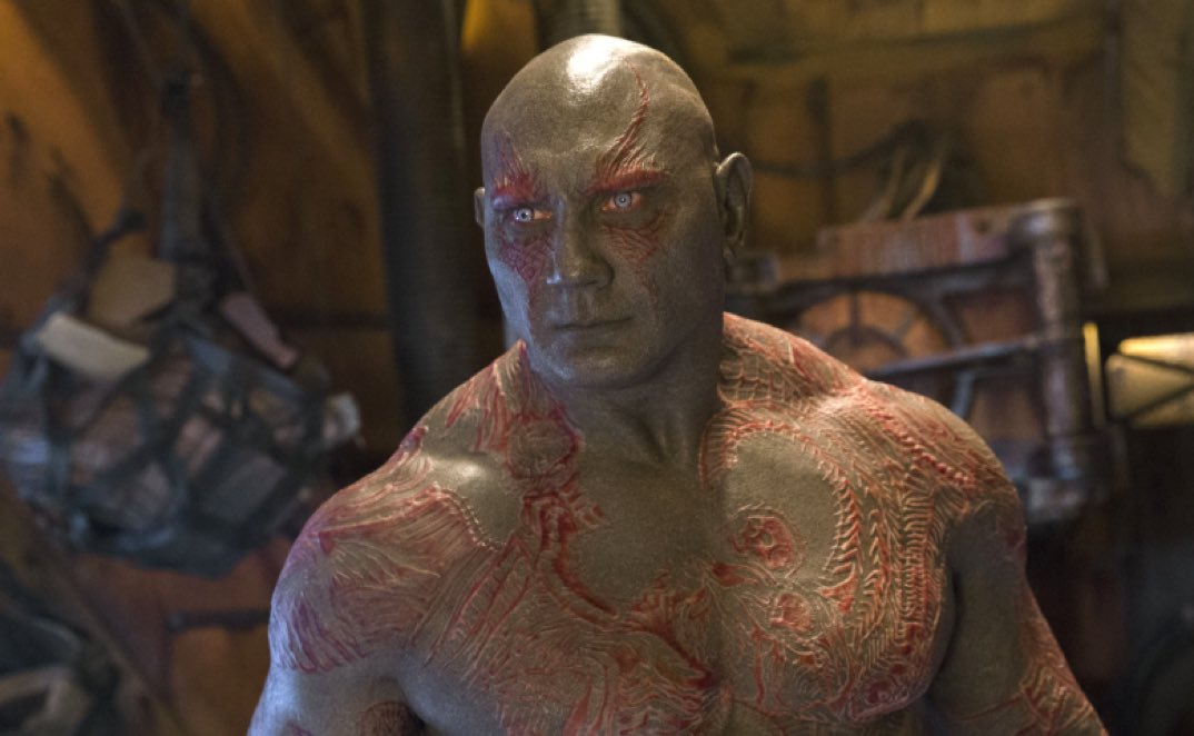 yayaanitainment's tweet photo. #GoodbyeDrax
Dave Bautista on his role as Drax:
"End of a journey that changed my life" https://t.co/TsLmv8Q99j