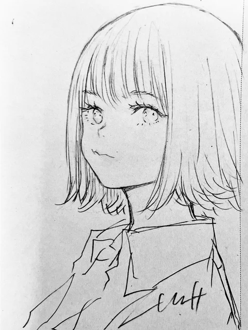 A little during lunch break_✍Drawing 