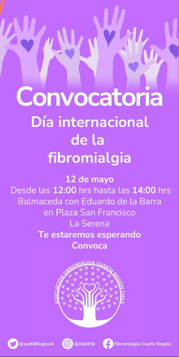 Asociación Fibromialgia Cuarta Región tweet media