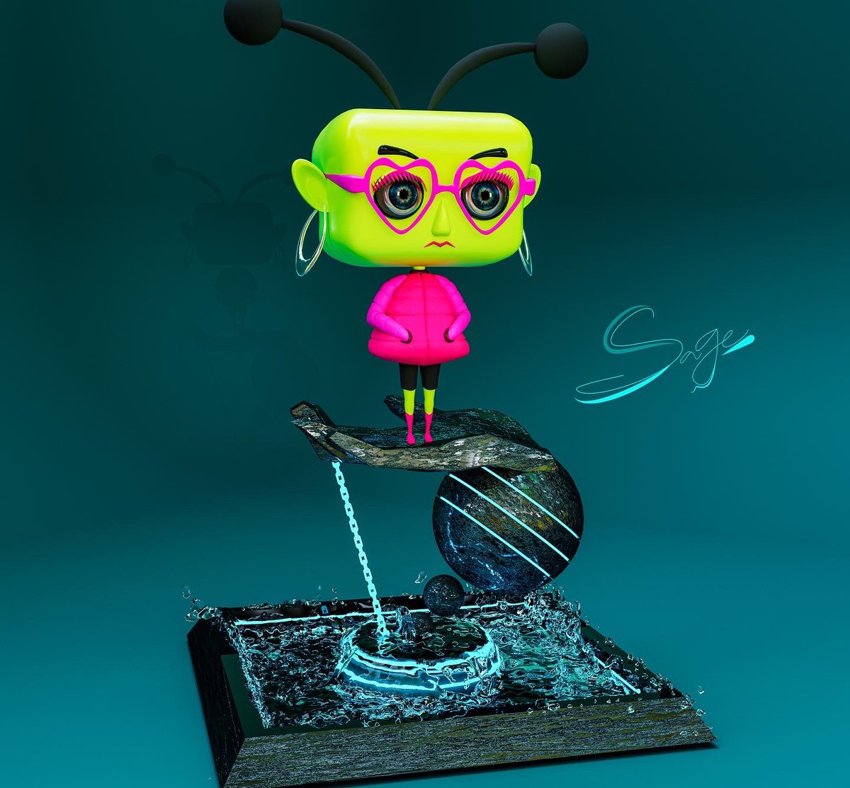 CobbySage's tweet photo. As the semester continues to fade out, chance the Sages to talk a little about an experience. This time not by words but by a journey in 3D animation. https://t.co/0cepzOFnX8