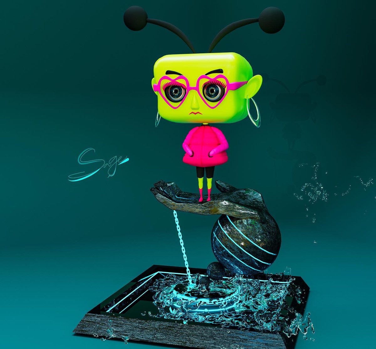 CobbySage's tweet photo. As the semester continues to fade out, chance the Sages to talk a little about an experience. This time not by words but by a journey in 3D animation. https://t.co/0cepzOFnX8